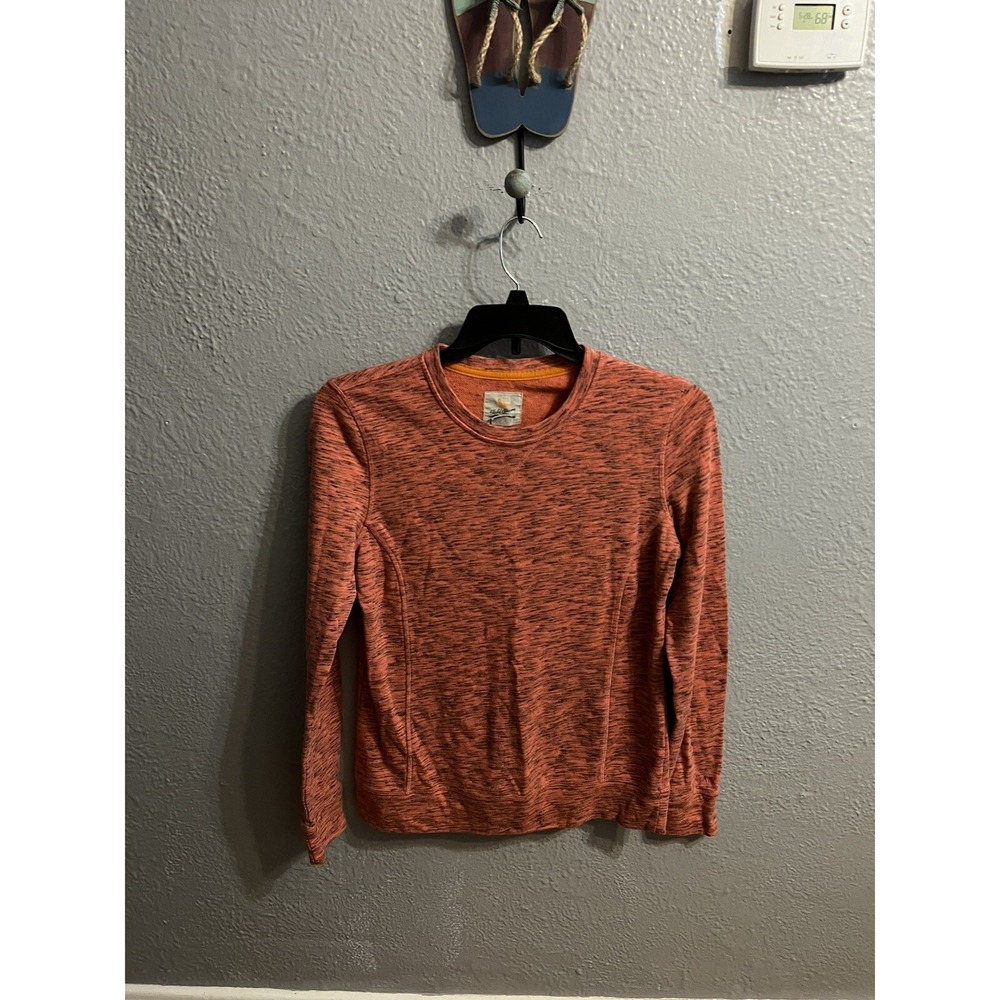 Womens Pullover Field And Stream Crew Neck‎ Long Sleeves Size Medium